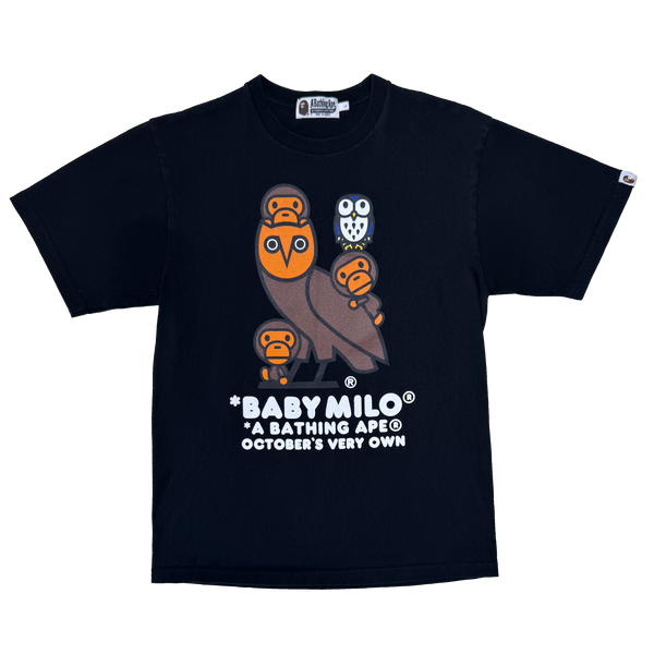 [L] Bape x OVO Collab Milo Owl Tee