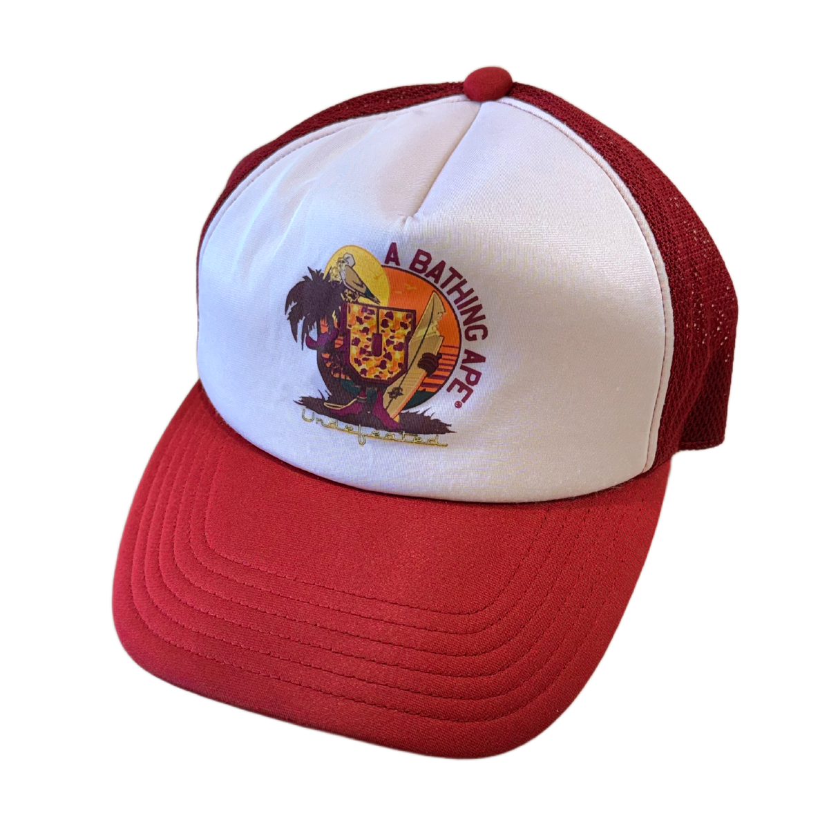 Bape x UNDFTD Collab Camo Trucker