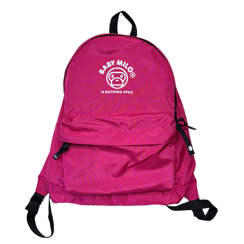 Bape Pink Baby Milo Backpack