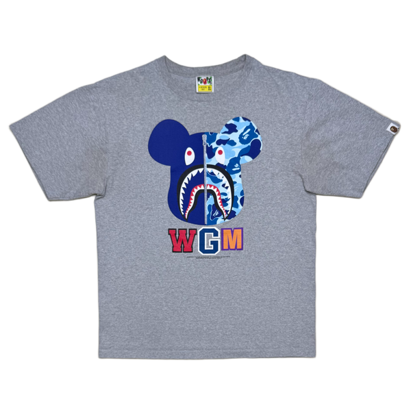 [XL] Bape x Bearbrick Collab Shark Tee