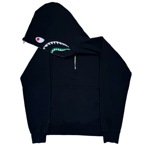 [L] Bape x Heineken Collab Shark Hoodie