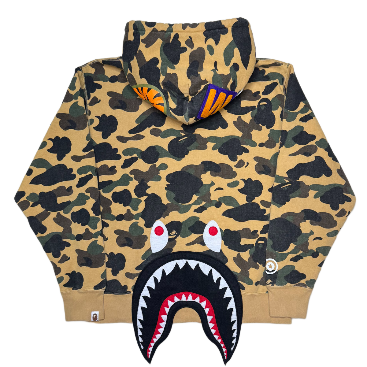 [M] Bape Full 1st Camo Back Shark Hoodie