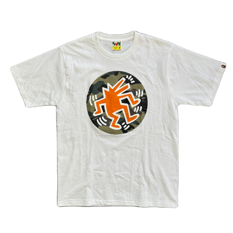 [M] Bape x Keith Haring Collab Tee