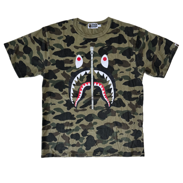 [XL] Bape Full 1st Camo Shark Tee