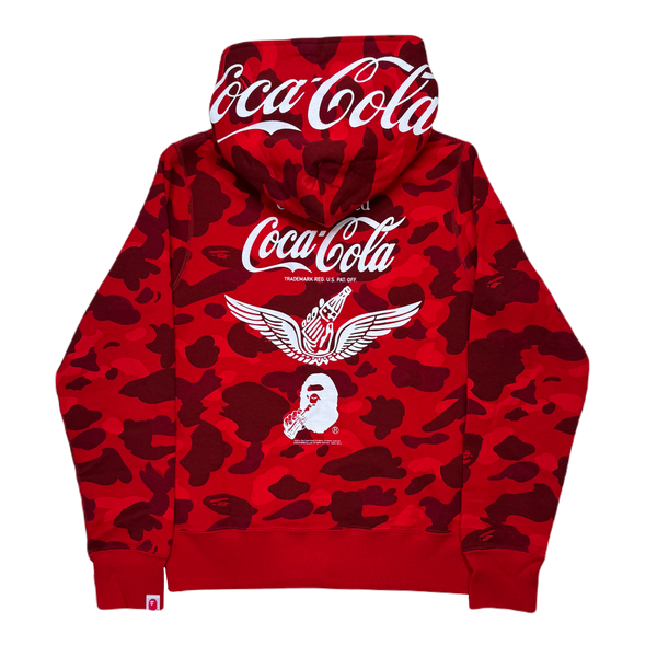 [S] DS Bape x Coca-Cola Camo Hoodie