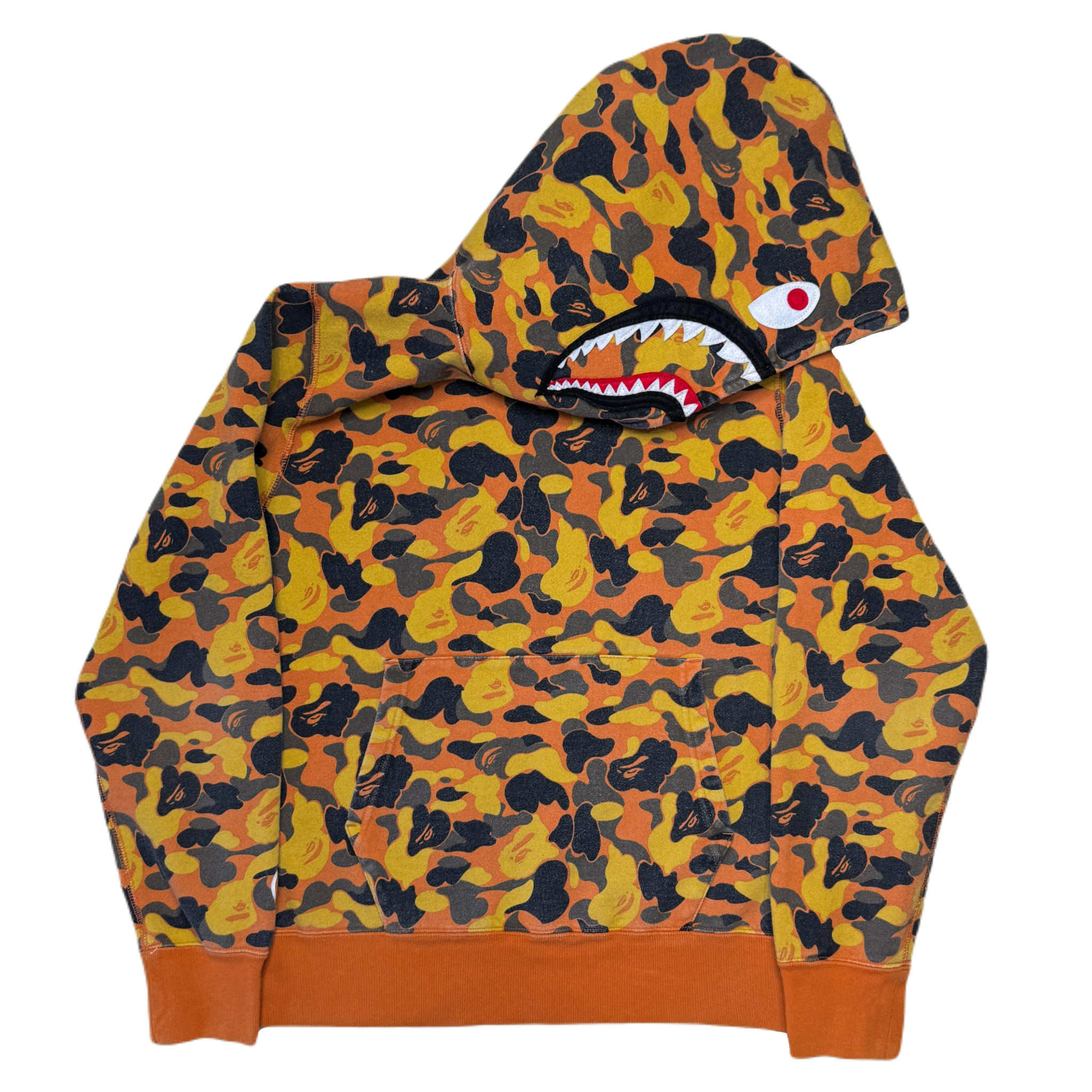 [M] Bape x The Weeknd Collab XO Camo Shark Hoodie