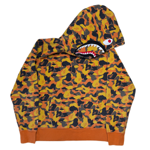 [M] Bape x The Weeknd Collab XO Camo Shark Hoodie