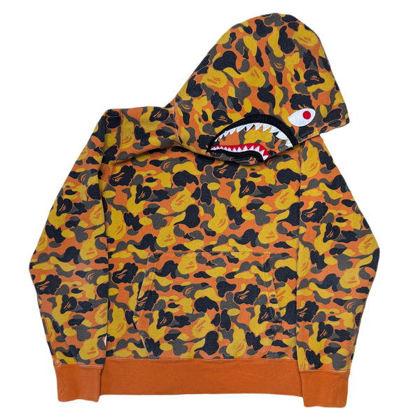 [M] Bape x The Weeknd Collab XO Camo Shark Hoodie