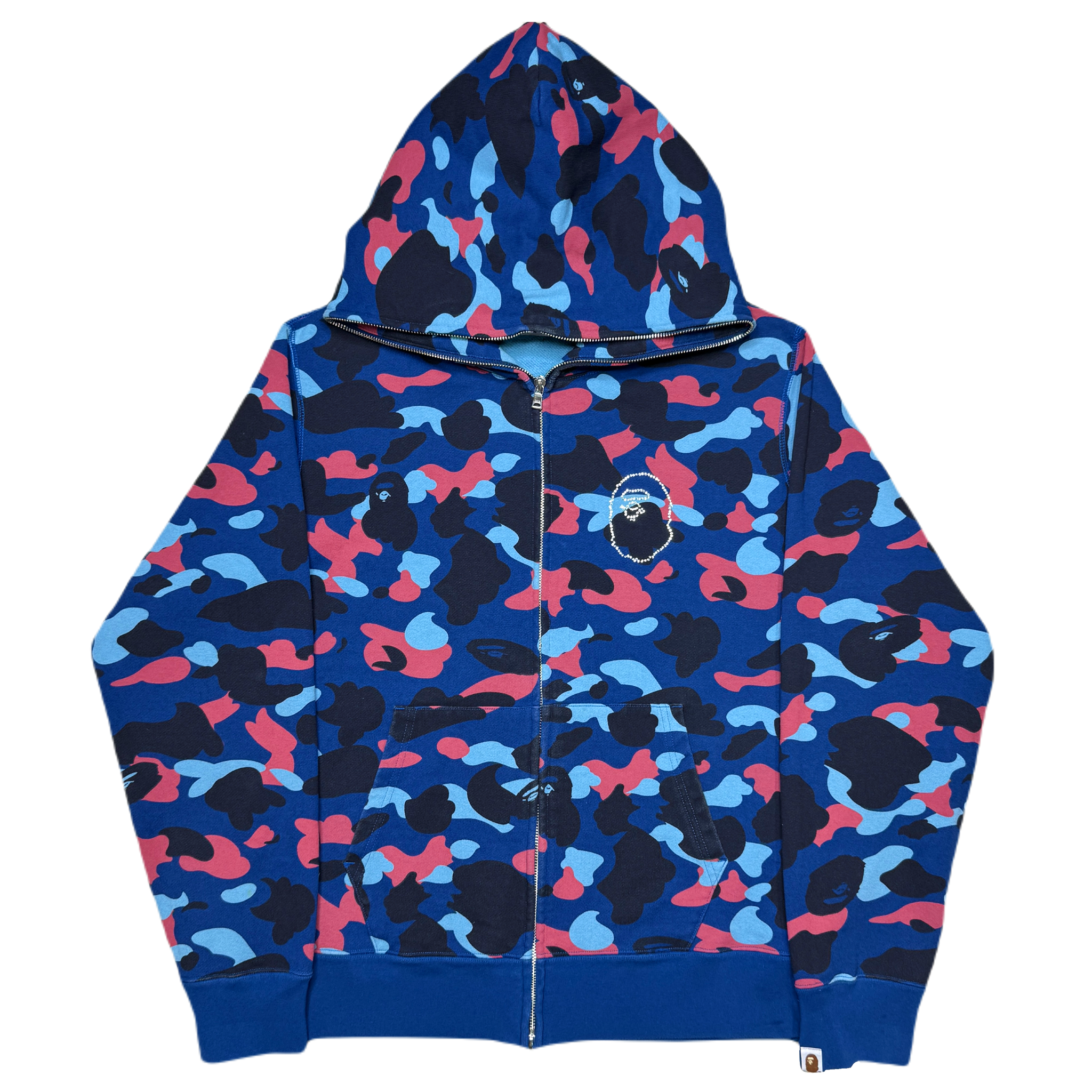 [XL] Bape Swarovski Multi Camo Hoodie