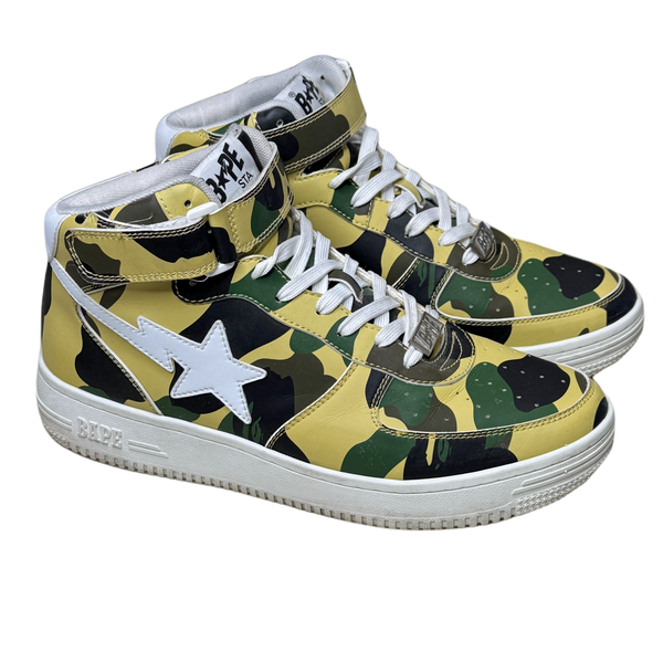 [12] Bape 1st Camo Bapesta Highs