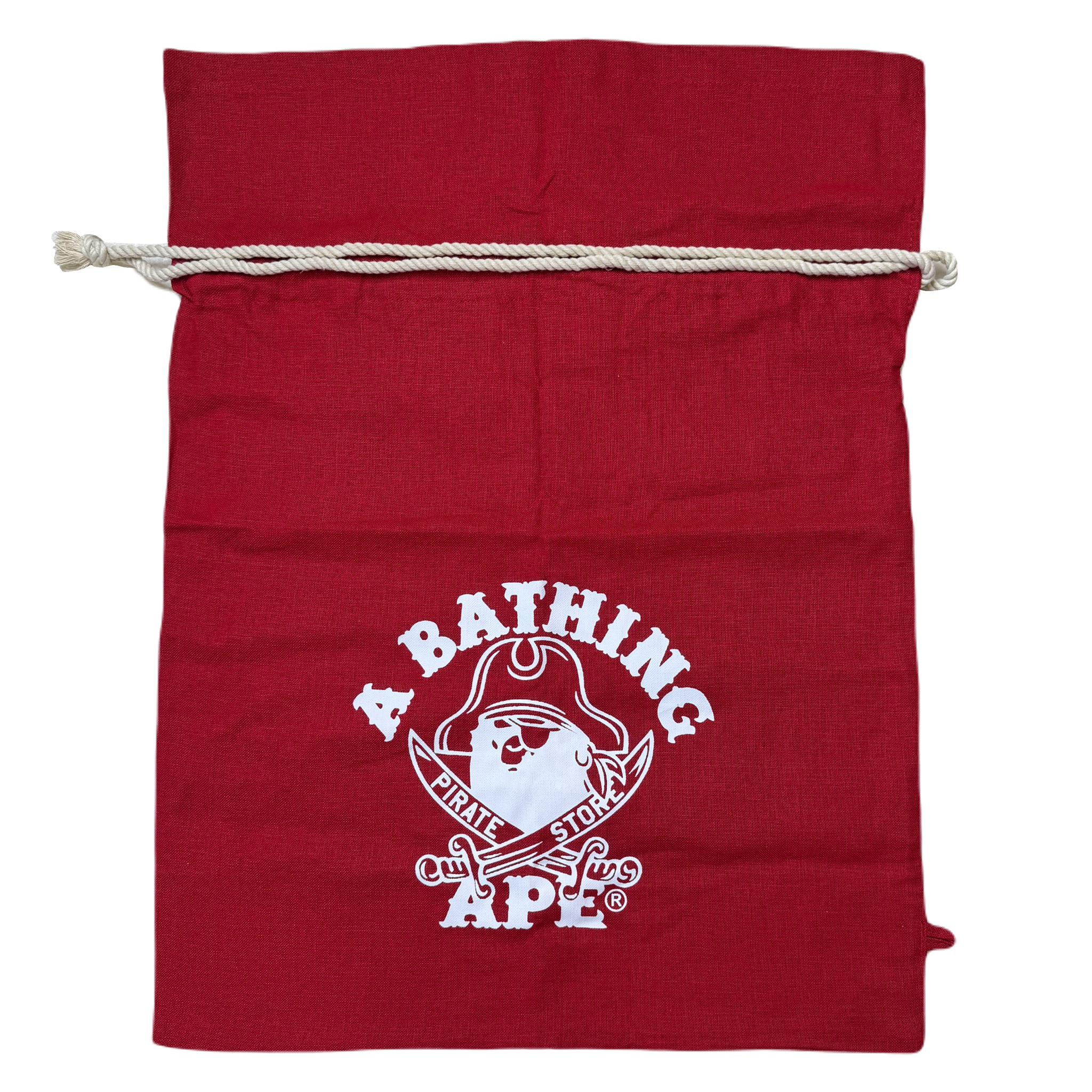 DS Bape Red Pirate Sack