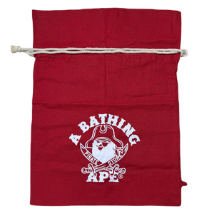 DS Bape Red Pirate Sack