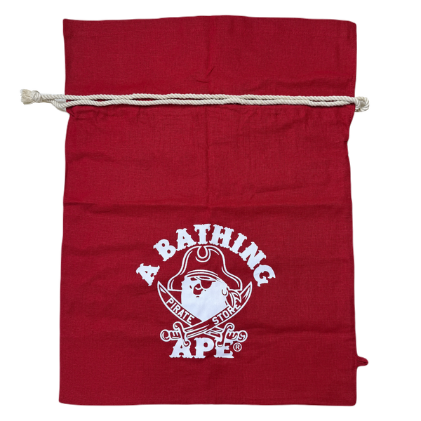 DS Bape Red Pirate Sack