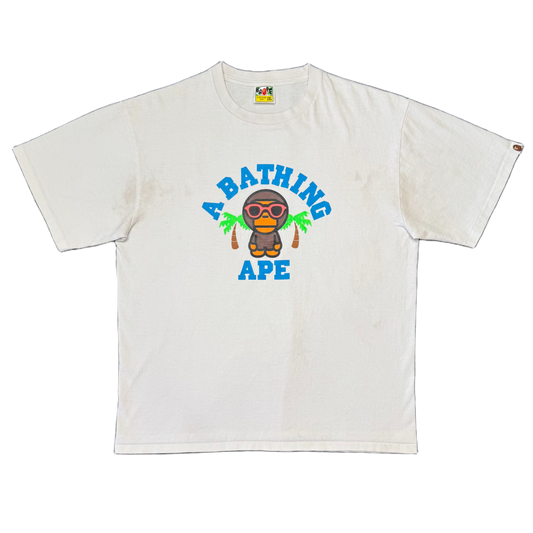 [2XL] Bape LA Milo College Logo Tee