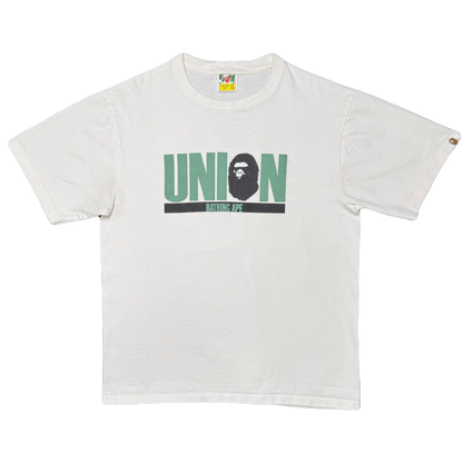 [XL] Bape x Union Collab Logos Tee