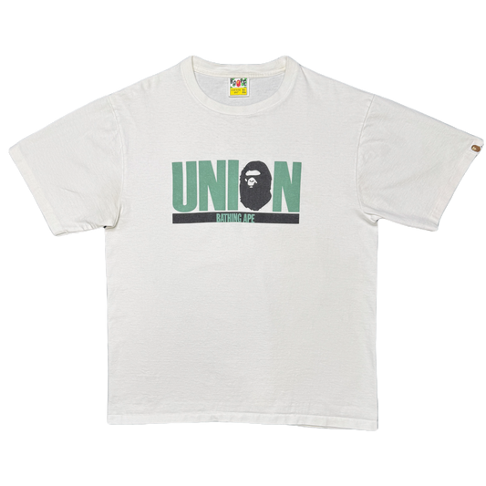 [XL] Bape x Union Collab Logos Tee