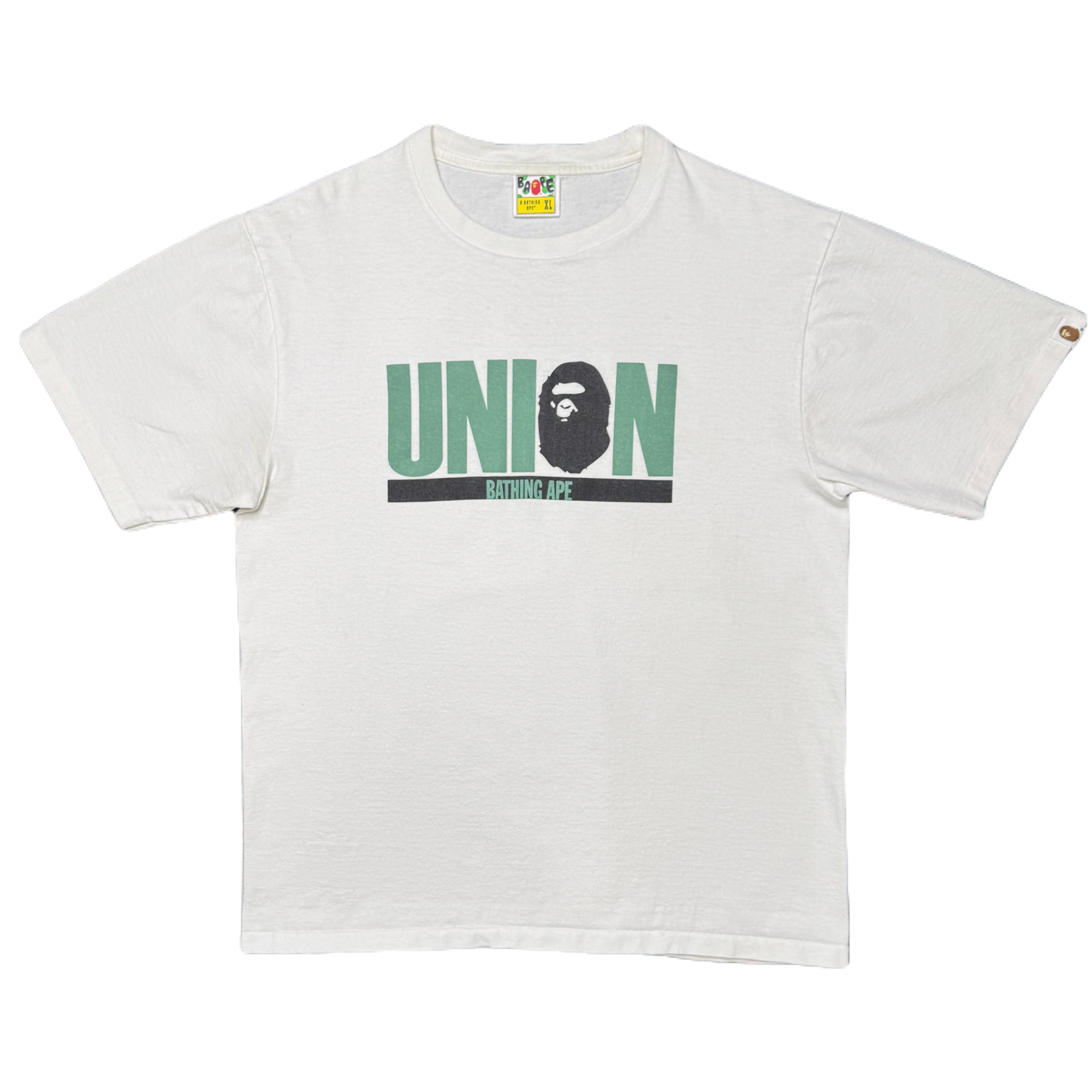 [XL] Bape x Union Collab Logos Tee