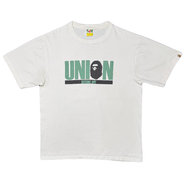 [XL] Bape x Union Collab Logos Tee