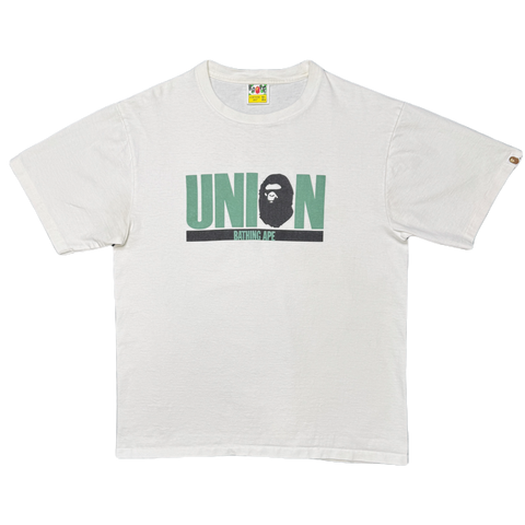 [XL] Bape x Union Collab Logos Tee