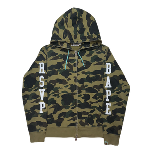 [L] Bape x RSVP 1st Camo Full-Zip Hoodie