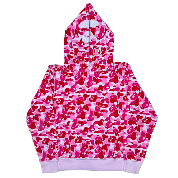 [M] Bape Pink ABC Camo 2nd Ape Hoodie