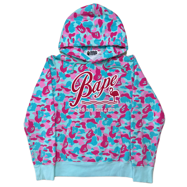 [S] Bape Full Miami Camo Hoodie