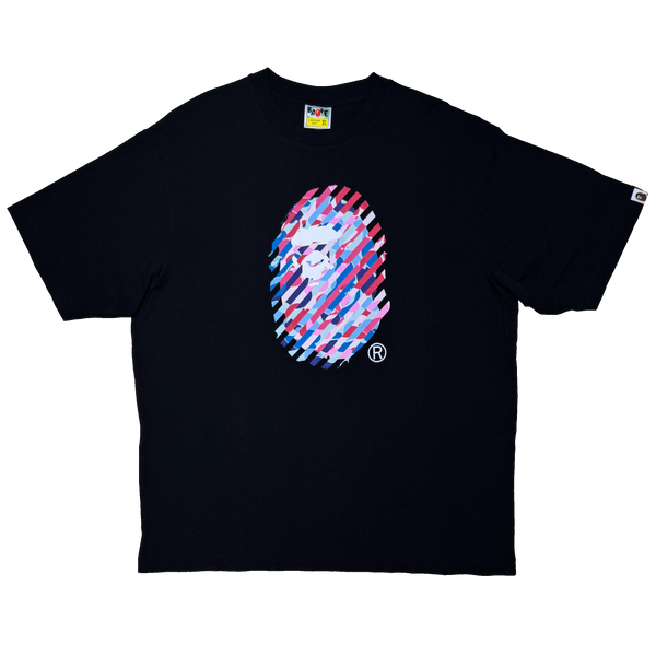 [XL] OG Bape Illusion Camo Ape Head Tee