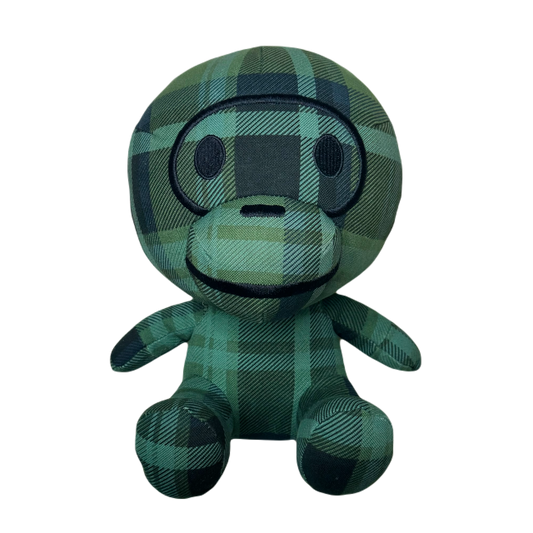 Bape Plaid Baby Milo Plush