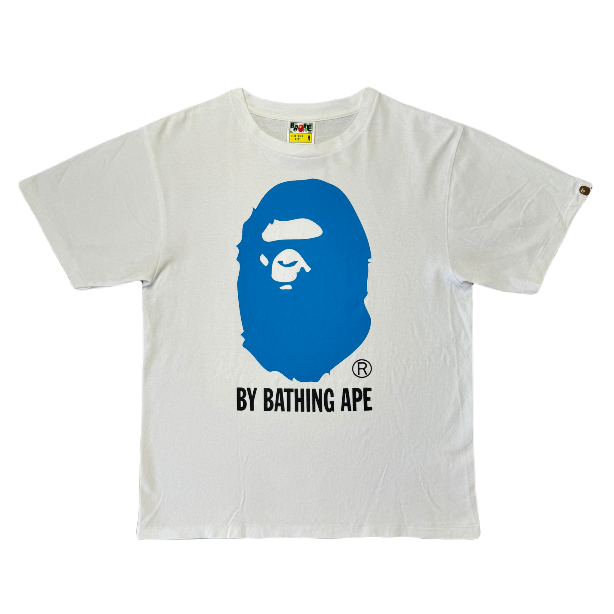 [M] OG Bape Blue Ape Head Tee