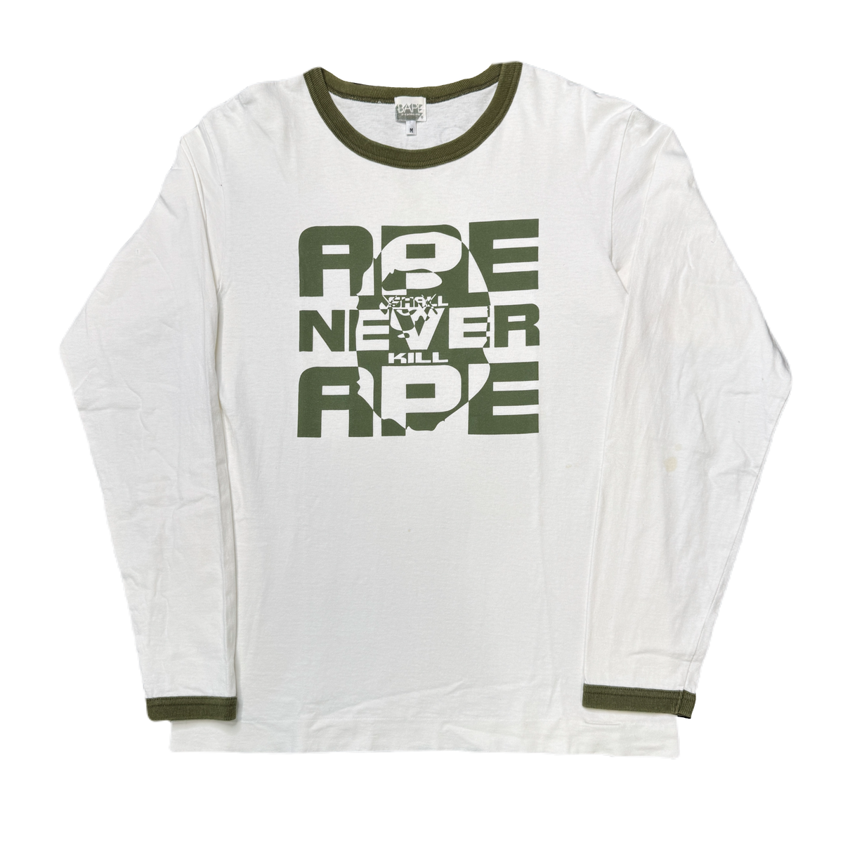 [M] OG Bape x KAWS Collab Longsleeve