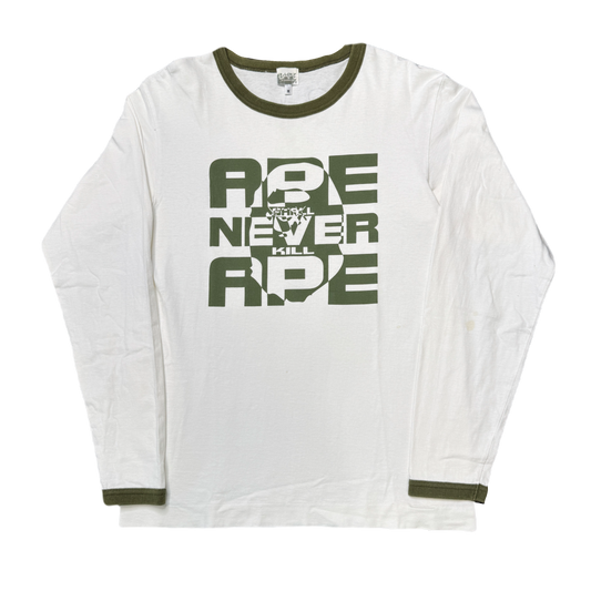 [M] OG Bape x KAWS Collab Longsleeve