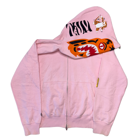 [M] Bape OG Pink Tiger Hoodie