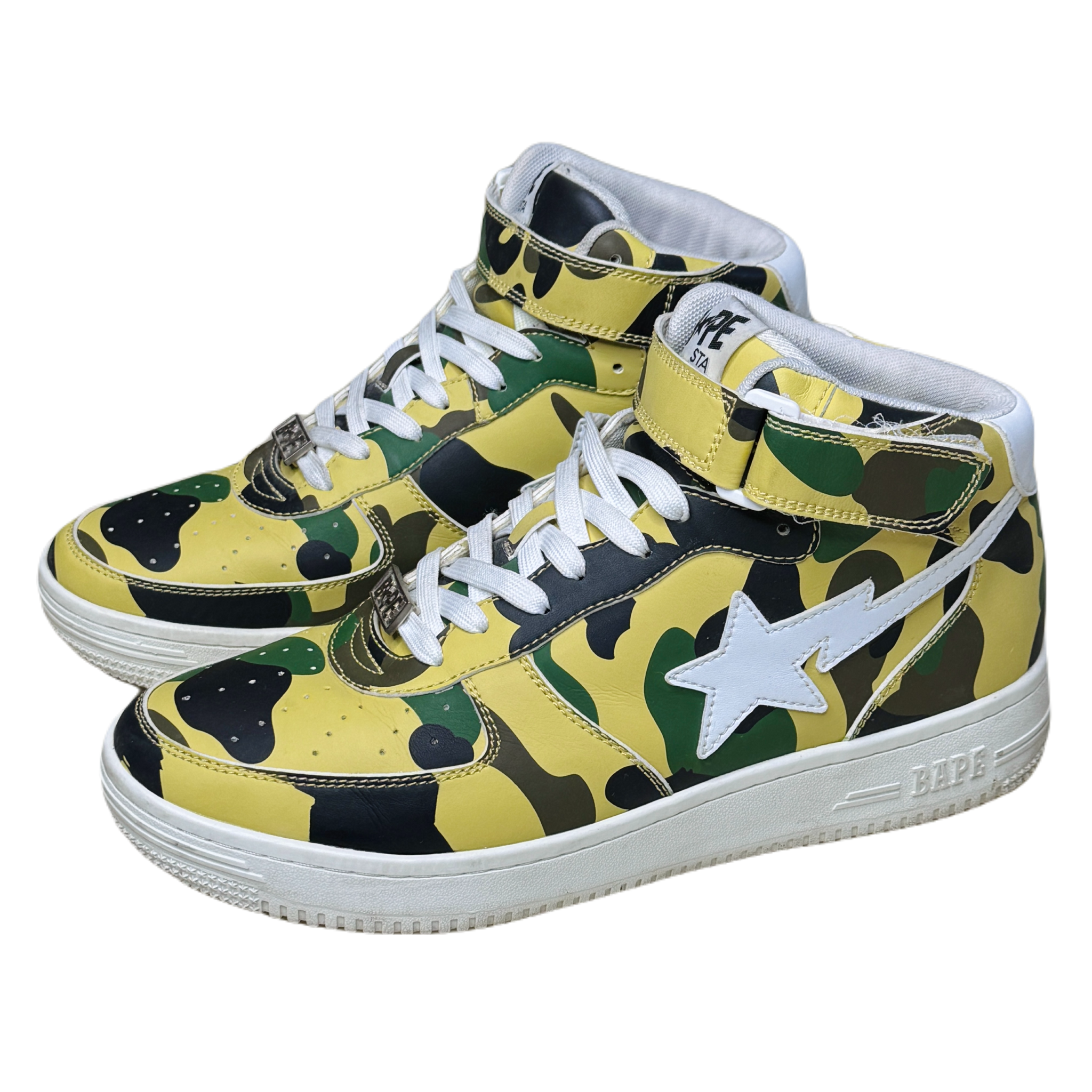 [12] Bape 1st Camo Bapesta Highs