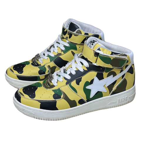 [12] Bape 1st Camo Bapesta Highs