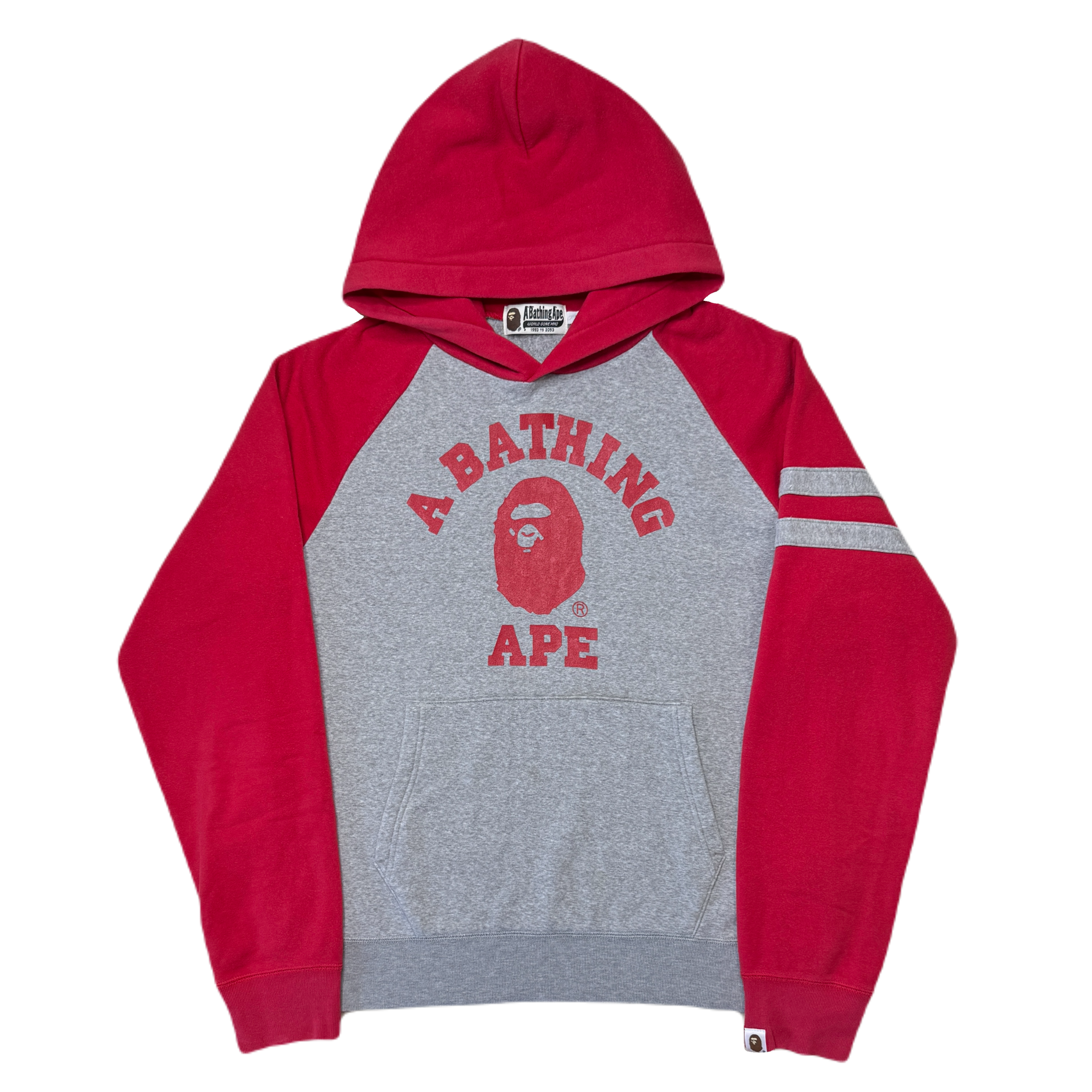 [M] Bape Pullover College Logo Hoodie