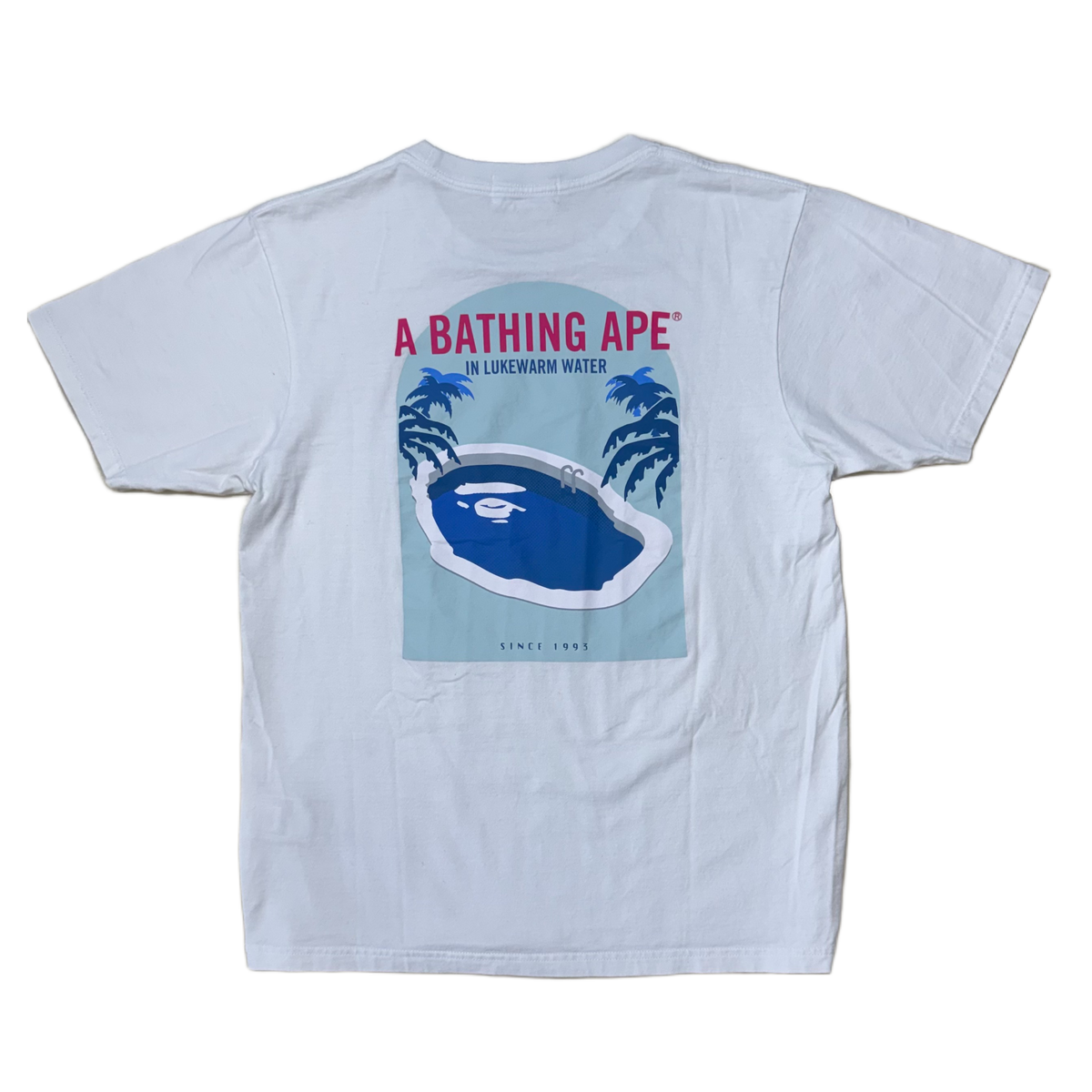 [M] Bape Resort Pool Logo Tee
