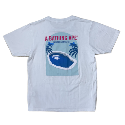 [M] Bape Resort Pool Logo Tee