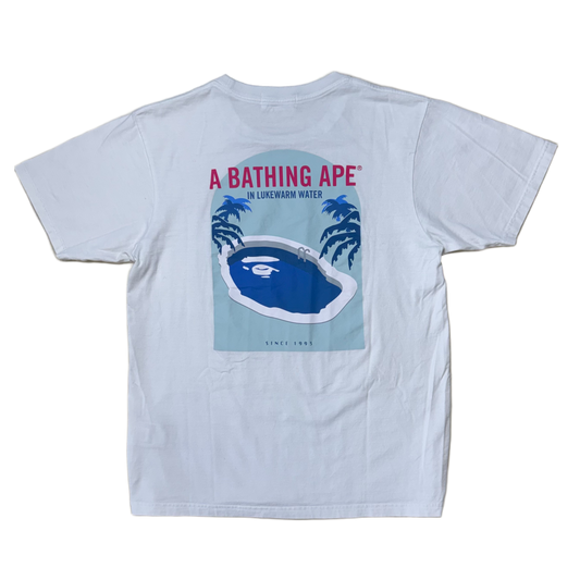 [M] Bape Resort Pool Logo Tee