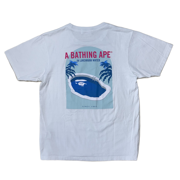 [M] Bape Resort Pool Logo Tee