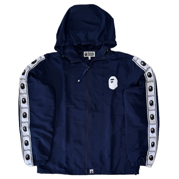 [XL] Bape Navy Ape Head Light Jacket