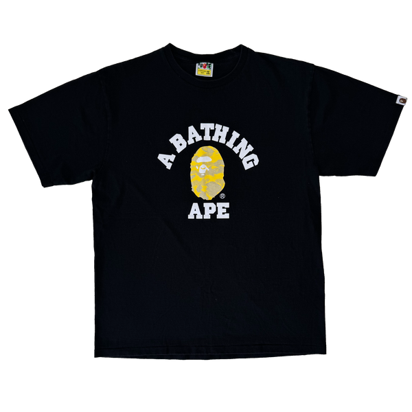 [2XL] Bape Reflect Camo College Logo Tee