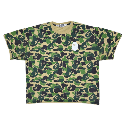 [2XL] Bape Cropped Full ABC Camo Tee