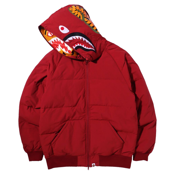 [L] DS OG Bape Shark x Tiger Down Jacket