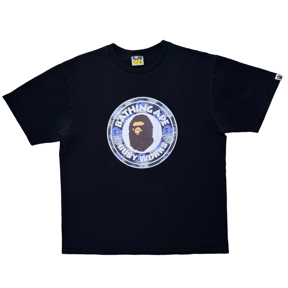 [2XL] Bape Tornado Pattern Busy Works Tee