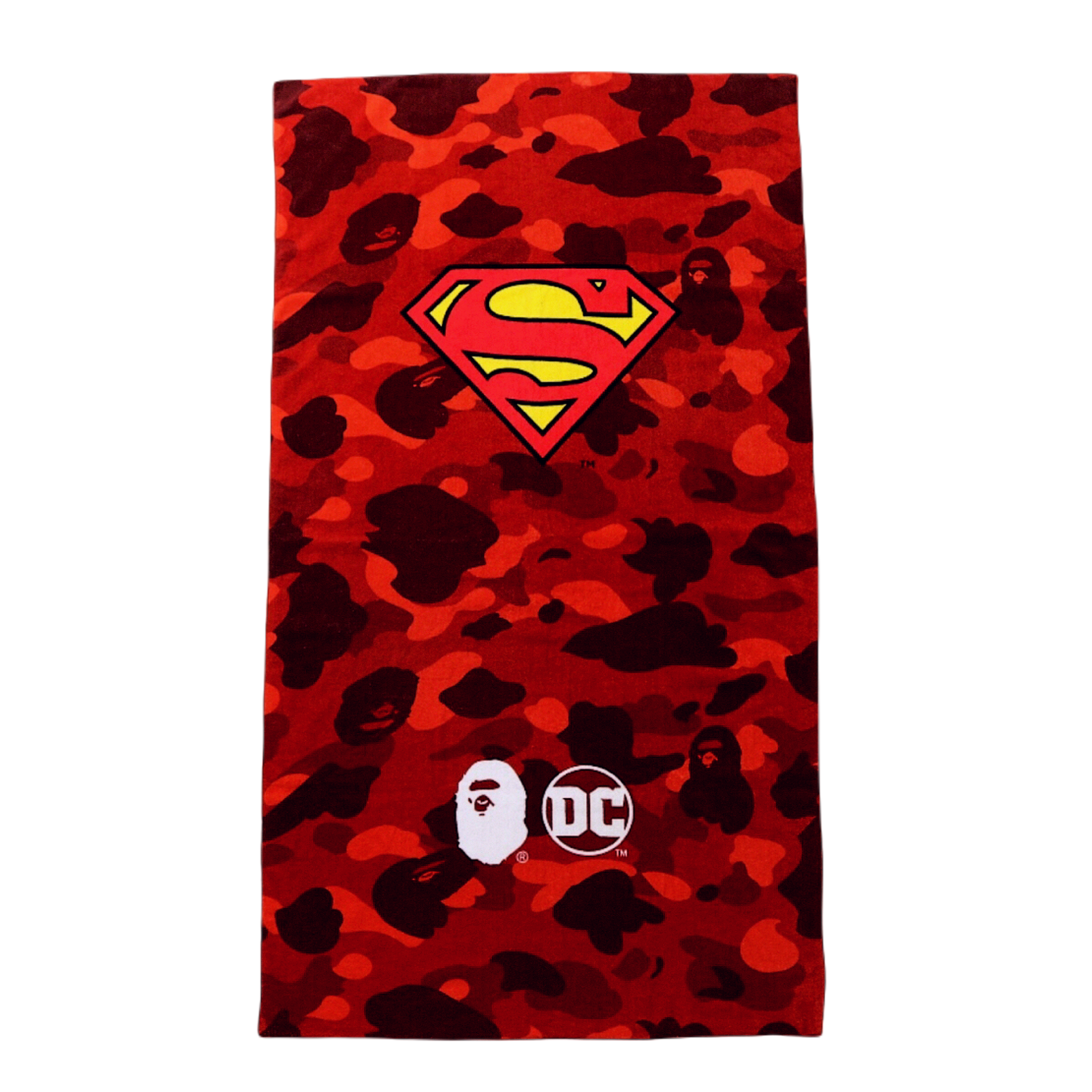 DS Bape x Superman Collab Beach Towel