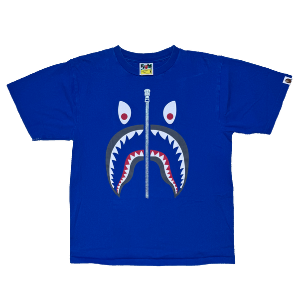 [M] Bape Mad Shark Logo Tee