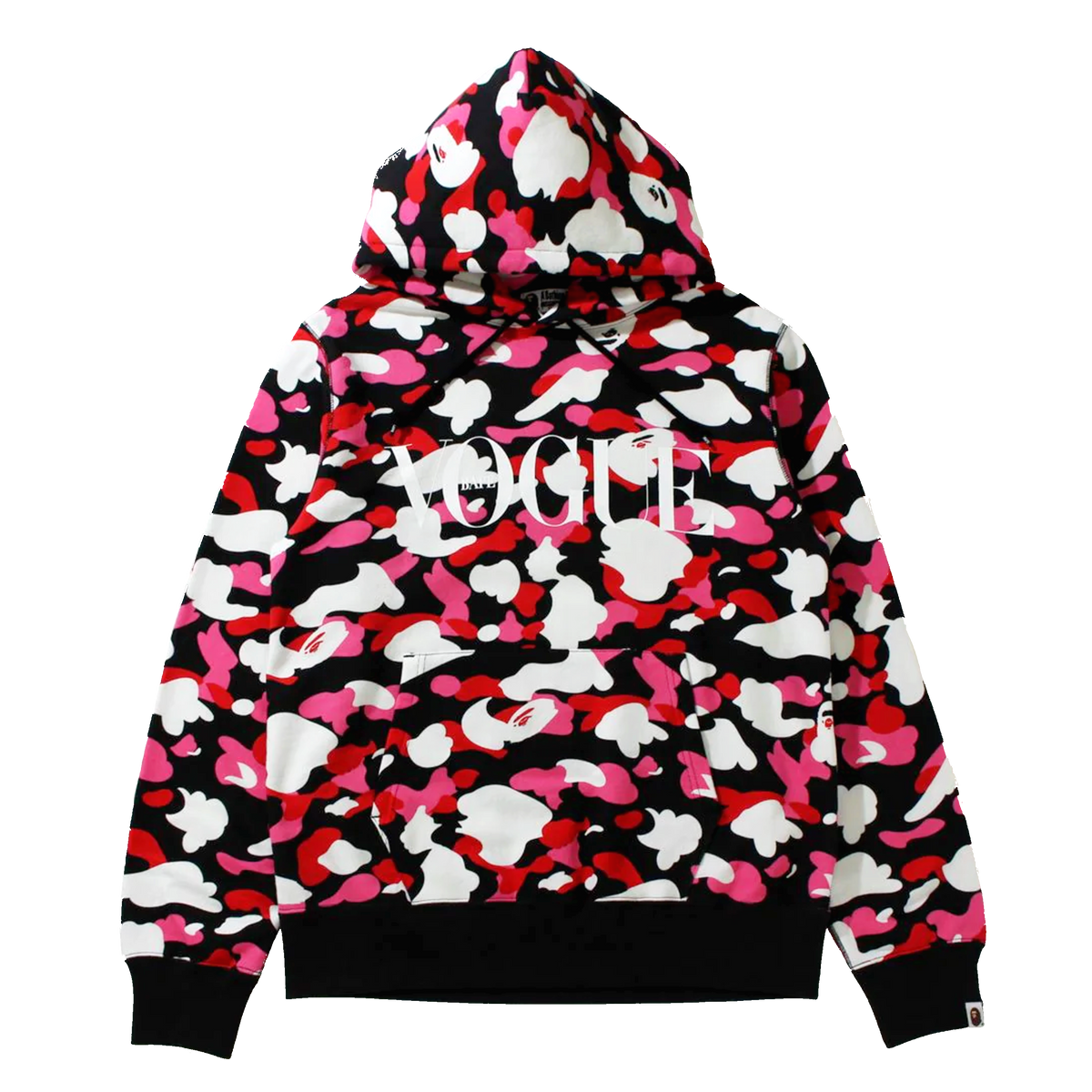 [L] DS Bape x Vogue Collab Camo Hoodie