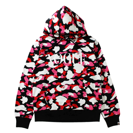 [L] DS Bape x Vogue Collab Camo Hoodie