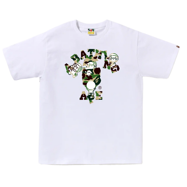 [XL] DS Bape ABC Camo Milo College Tee