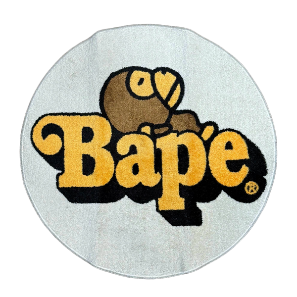 Bape Spell Out Milo Rug